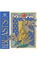 Bodleian Library - Bodley Beasts Wall Calendar 2021 (Art Calendar)