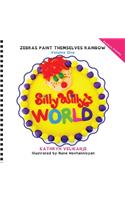 Zebras Paint Themselves Rainbow
