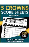 5 Crowns Score Sheets