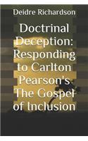 Doctrinal Deception: Responding to Carlton Pearson's The Gospel of Inclusion