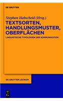 Textsorten, Handlungsmuster, Oberflächen