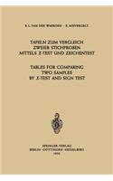 Tafeln Zum Vergleich Zweier Stichproben Mittels X-Test Und Zeichentest / Tables for Comparing Two Samples by X-Test and Sign Test