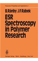 Esr Spectroscopy in Polymer Research