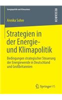 Strategien in der Energie- und Klimapolitik