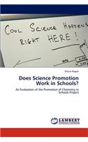 Does Science Promotion Work in Schools?