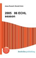 2005 06 Echl Season: (English)