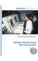 Ballistic Missile Early Warning System
