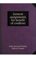 General Assignments for Benefit of Creditors