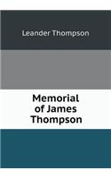 Memorial of James Thompson: (English)