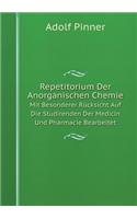 Repetitorium Der Anorganischen Chemie Mit Besonderer Rücksicht Auf Die Studirenden Der Medicin Und Pharmacie Bearbeitet