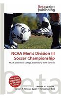 NCAA Men's Division III Soccer Championship: (English)