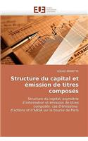 Structure Du Capital Et �mission de Titres Compos�s