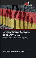Lavoro migrante pre e post COVID-19