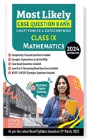 Oswal - Gurukul Mathematics Most Likely CBSE Question Bank for Class 9 Exam 2024 - Chapterwise & Categorywise, New Paper Pattern (MCQs, Case, Assertion & Reasoning, NCERT & NCERT Exemplar Questions)