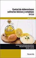 Control de elaboraciones culinarias basicas y complejas