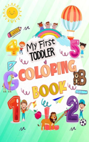 My First Toddler Coloring Book