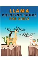 llama coloring books for girls
