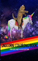 Unicorn Coloring Book for Girls Ages 4 to 8 US EDITION