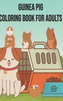Guinea Pig Coloring Book For Adults