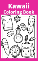 Kawaii Coloring Book: Kids for Ages 4-8