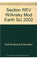 Section REV W/Ansky Mod Earth Sci 2002