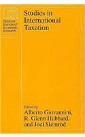 Studies in International Taxation