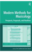 Modern Methods for Musicology