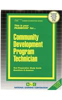 Community Development Program Technician: Passbooks Study Guide