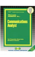 Communications Analyst: Passbooks Study Guide