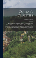 Coryat's Crudities