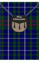 Clan Edmonstone Tartan Journal/Notebook