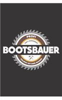 Profi Bootsbauer 100% Handarbeit Selbst Ist Der Mann