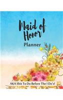 Maid Of Honor Planner