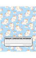 Primary Composition Notebook Story Paper Journal dotted midline and picture space