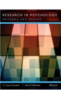 Research in Psychology: Methods and Design: Methods and Design