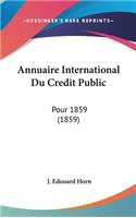 Annuaire International Du Credit Public