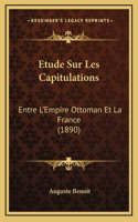 Etude Sur Les Capitulations
