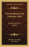 Newfoundland And Labrador, 1884