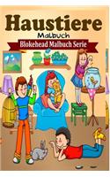 Haustiere Malbuch