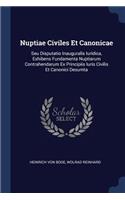 Nuptiae Civiles Et Canonicae