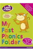 Learn at Home: My Fast Phonics Folder Pack