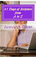31 Days of Scripture from A to Z