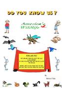 Do You Know Us?: Guess who rhymes about North American animals(English)