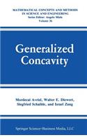 Generalized Concavity