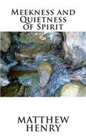 Meekness and Quietness of Spirit