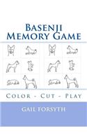 Basenji Memory Game: Color - Cut - Play