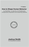How To Shape Human Behavior 3rd Edition