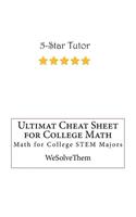 Ultimat Cheat Sheet for College Math