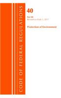 Code of Federal Regulations, Title 40: Part 80 (Protection of Environment) Air Programs