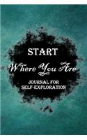 Start Where You Are